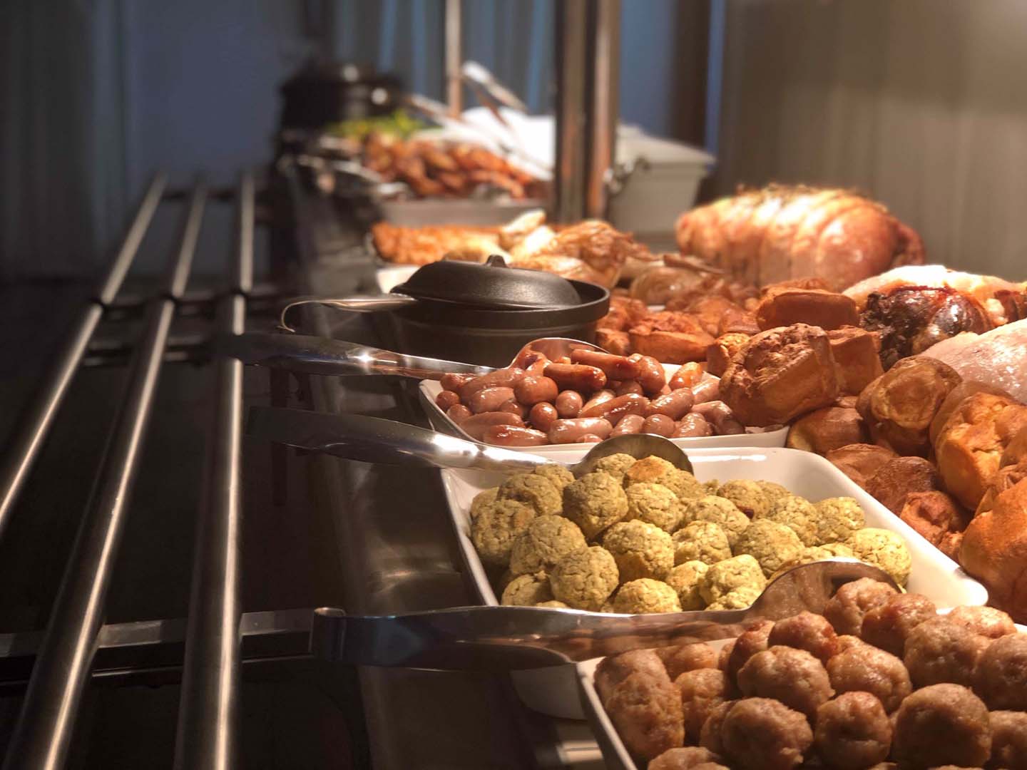 Photo of our traditional Sunday Carvery at Ivy House Country Hotel in Suffolk